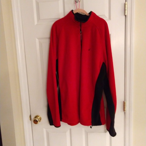Nautica Other - Nautica 1/4 Zip Pullover Jacket Size XXL Red/Black